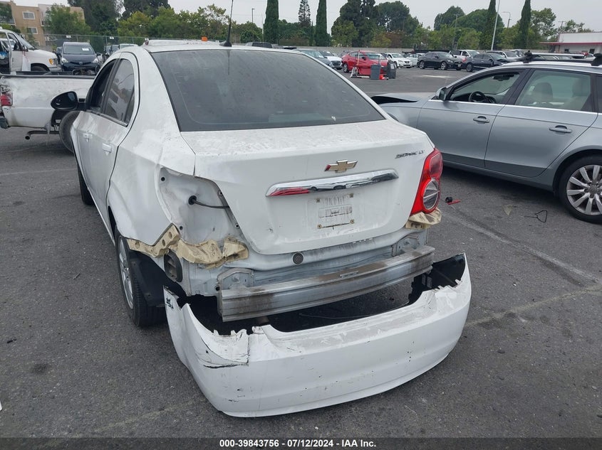 2013 Chevrolet Sonic Lt Auto VIN: 1G1JC5SH4D4105191 Lot: 39843756