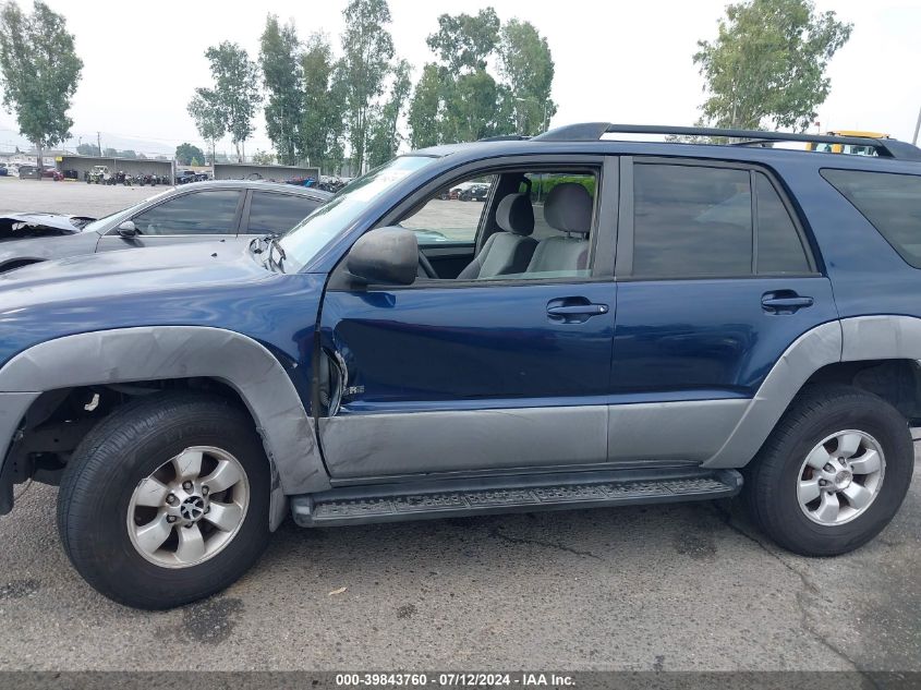 2003 Toyota 4Runner Sr5 V6 VIN: JTEZU14R838002607 Lot: 39843760