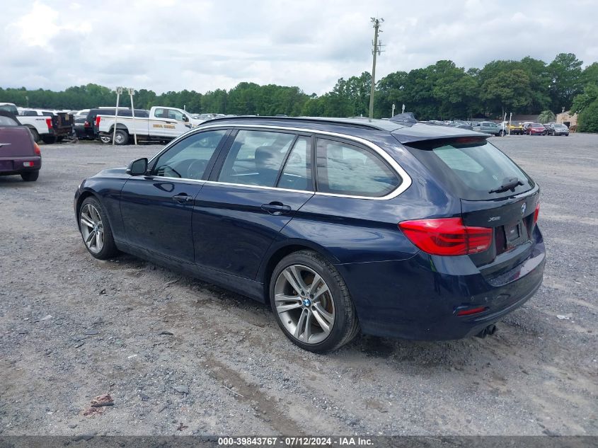 2016 BMW 328 Xi VIN: WBA8G5C50GK442940 Lot: 39843767