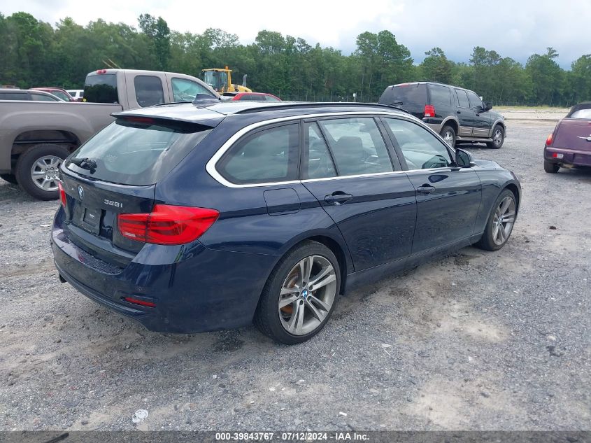 2016 BMW 328 Xi VIN: WBA8G5C50GK442940 Lot: 39843767