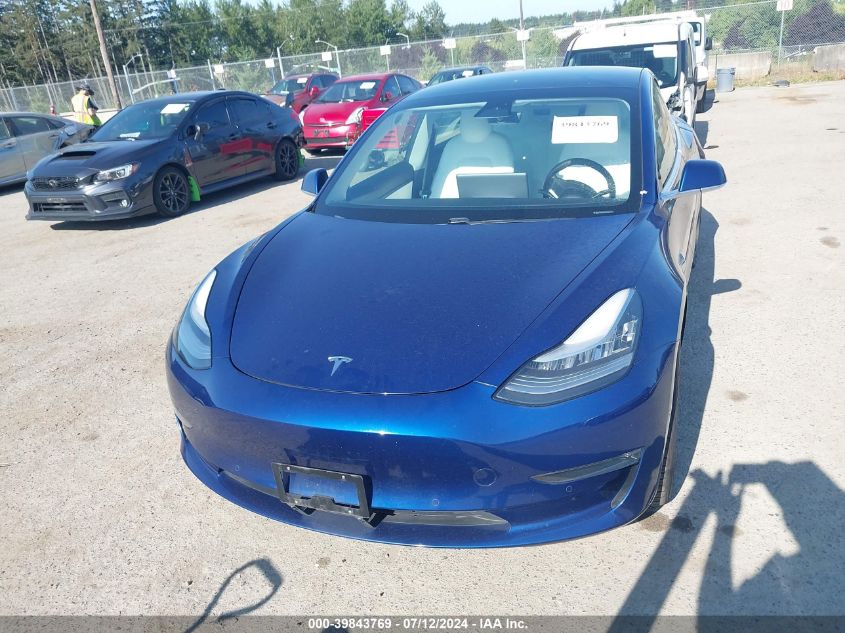 2020 Tesla Model 3 Long Range Dual Motor All-Wheel Drive VIN: 5YJ3E1EB7LF639352 Lot: 39843769