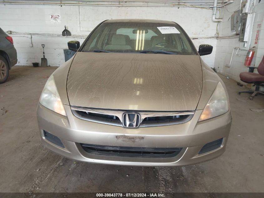 2006 Honda Accord 2.4 Vp VIN: 1HGCM56156A119049 Lot: 39843778