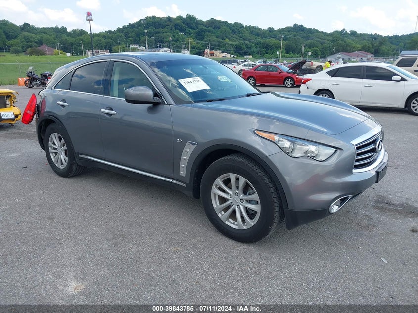 2016 Infiniti Qx70 VIN: JN8CS1MW8GM753083 Lot: 39843785
