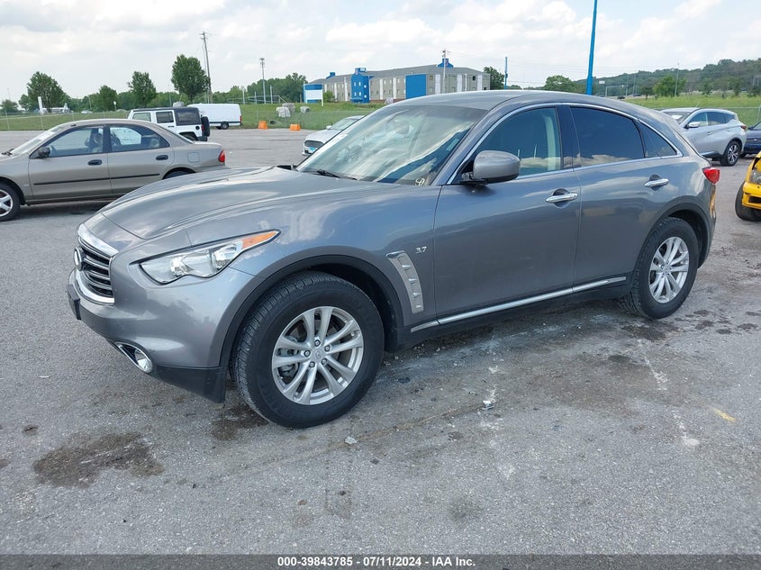 2016 Infiniti Qx70 VIN: JN8CS1MW8GM753083 Lot: 39843785