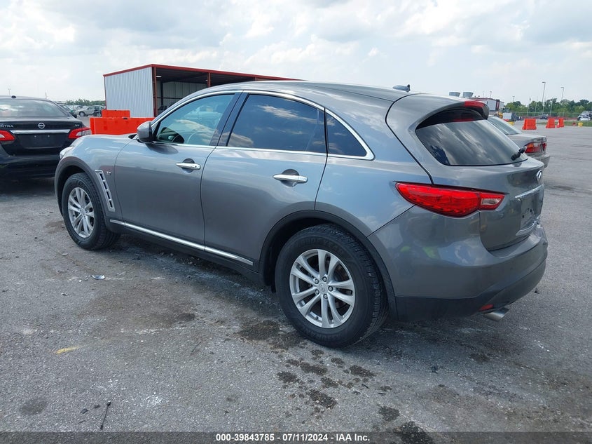 2016 Infiniti Qx70 VIN: JN8CS1MW8GM753083 Lot: 39843785