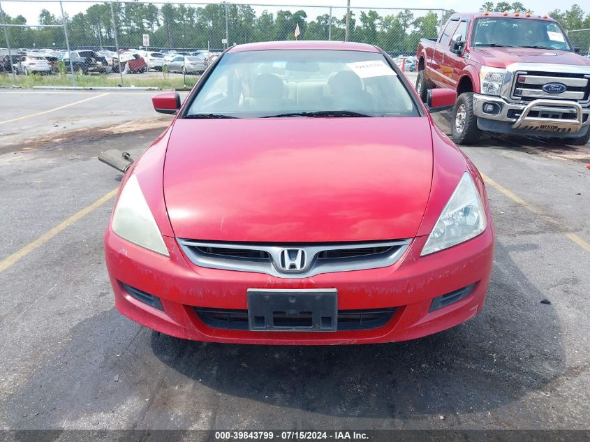 2006 Honda Accord 2.4 Lx VIN: 1HGCM72336A023830 Lot: 39843799