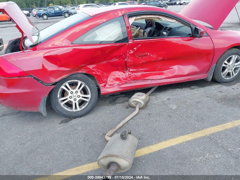 2006 Honda Accord 2.4 Lx VIN: 1HGCM72336A023830 Lot: 39843799