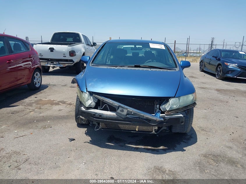 2008 Honda Civic Lx VIN: 1HGFA16578L079629 Lot: 39843800