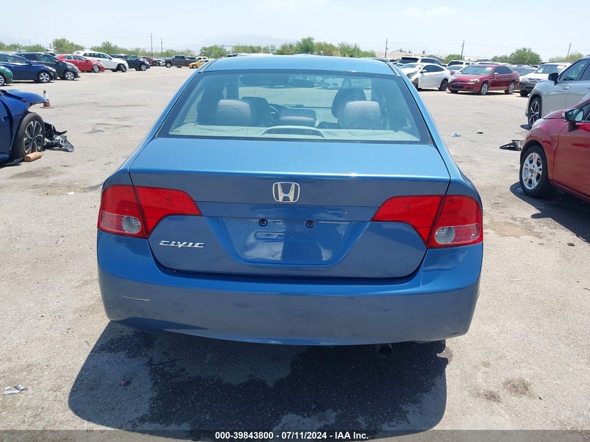 2008 Honda Civic Lx VIN: 1HGFA16578L079629 Lot: 39843800