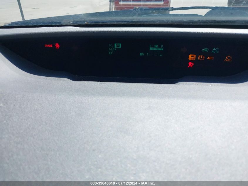 2009 Toyota Prius VIN: JTDKB20U693526212 Lot: 39843810