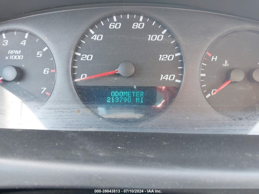 2009 Chevrolet Impala Ls VIN: 2G1WB57K191293426 Lot: 39843813