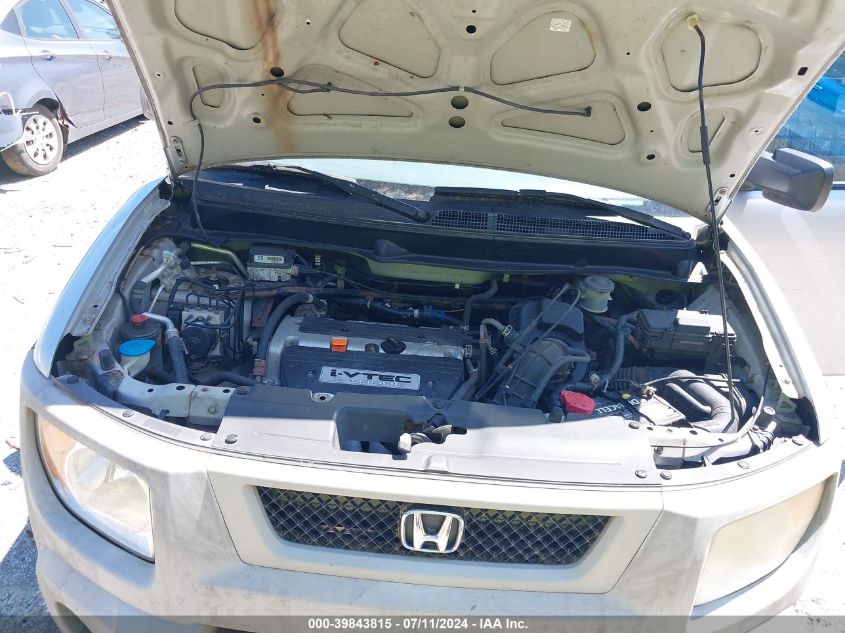 2003 Honda Element Ex VIN: 5J6YH28503L017742 Lot: 39843815