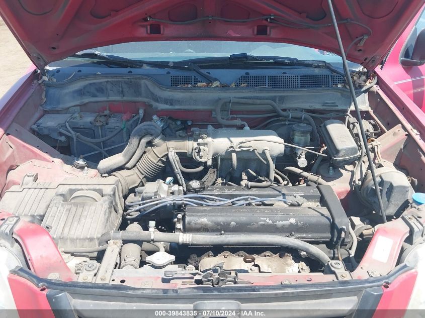 1998 Honda Cr-V Lx VIN: JHLRD1742WC100024 Lot: 39843835