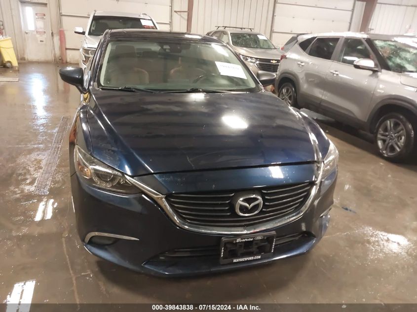 2016 Mazda Mazda6 I Touring VIN: JM1GJ1T58G1468944 Lot: 39843838