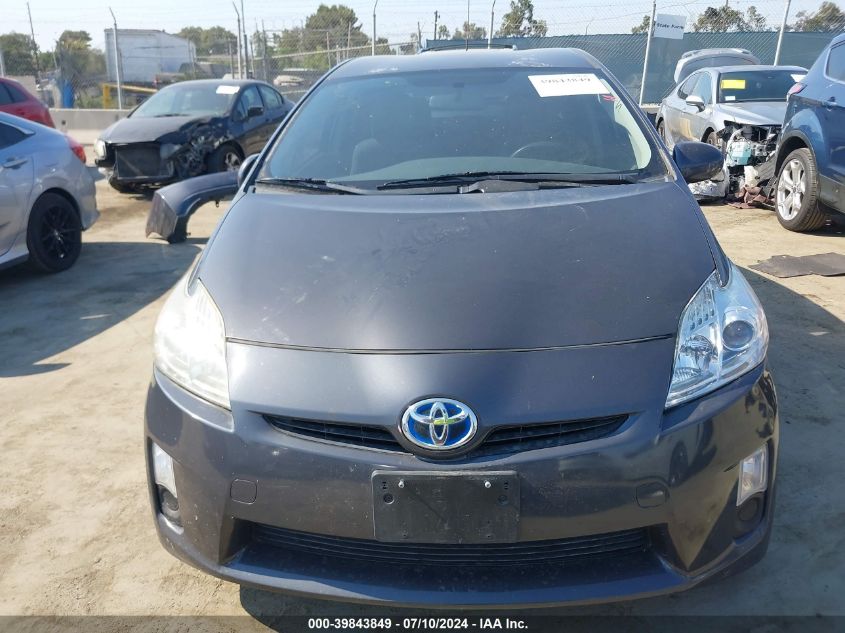 2011 Toyota Prius Three VIN: JTDKN3DU7B0266403 Lot: 39843849