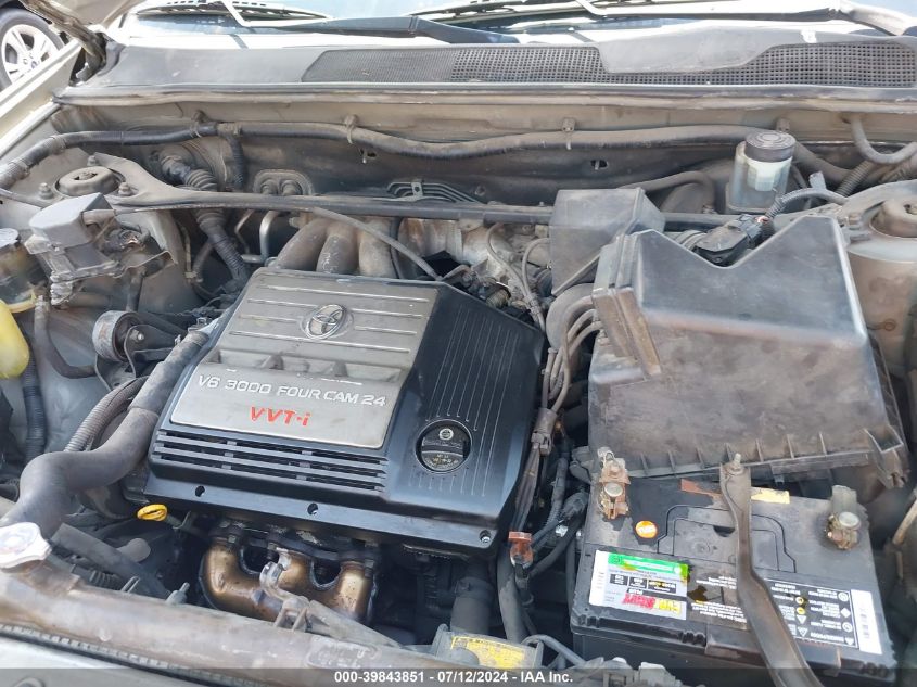 2002 Toyota Highlander Limited V6 VIN: JTEGF21A420035512 Lot: 39843851