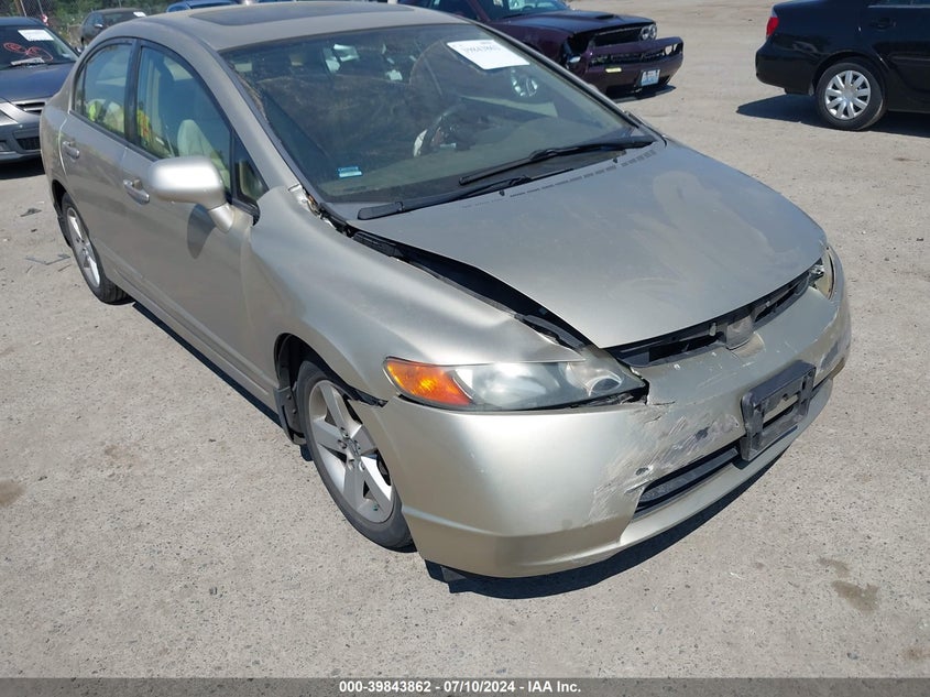 2008 Honda Civic Ex VIN: 1HGFA16878L089376 Lot: 39843862