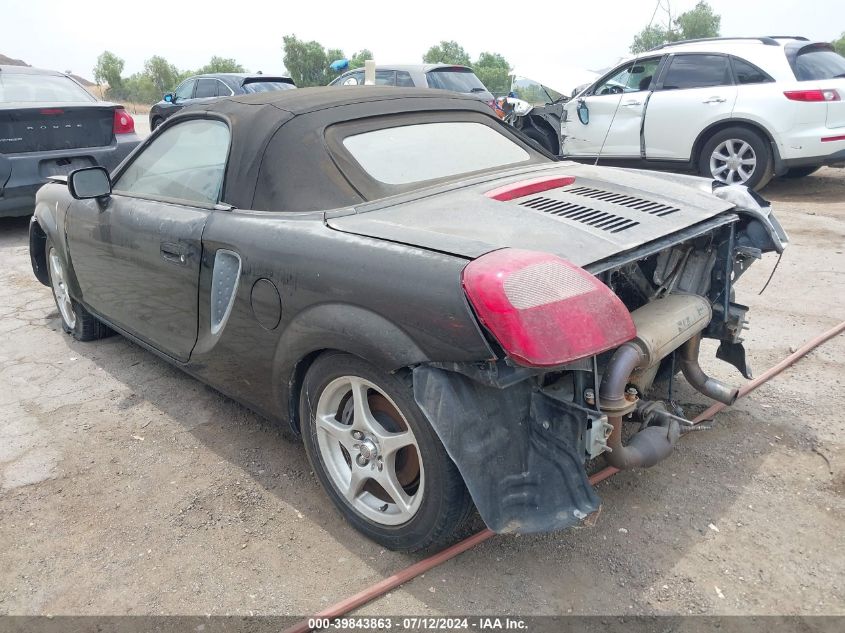 2002 Toyota Mr2 Spyder VIN: JTDFR320920053426 Lot: 39843863