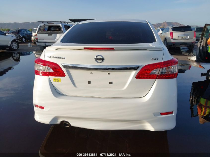 2014 Nissan Sentra Sr VIN: 3N1AB7AP8EY252372 Lot: 39843884
