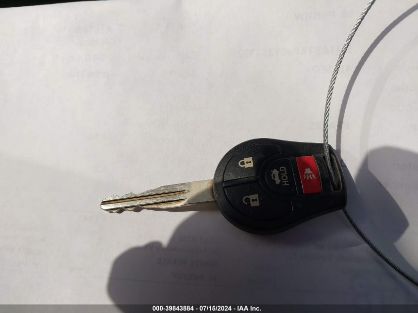 2014 Nissan Sentra Sr VIN: 3N1AB7AP8EY252372 Lot: 39843884