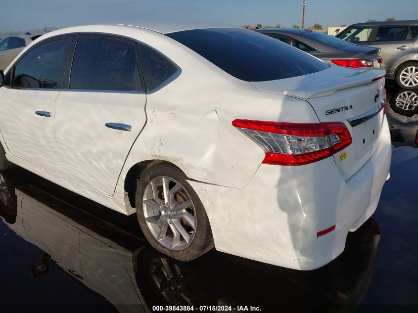 2014 Nissan Sentra Sr VIN: 3N1AB7AP8EY252372 Lot: 39843884