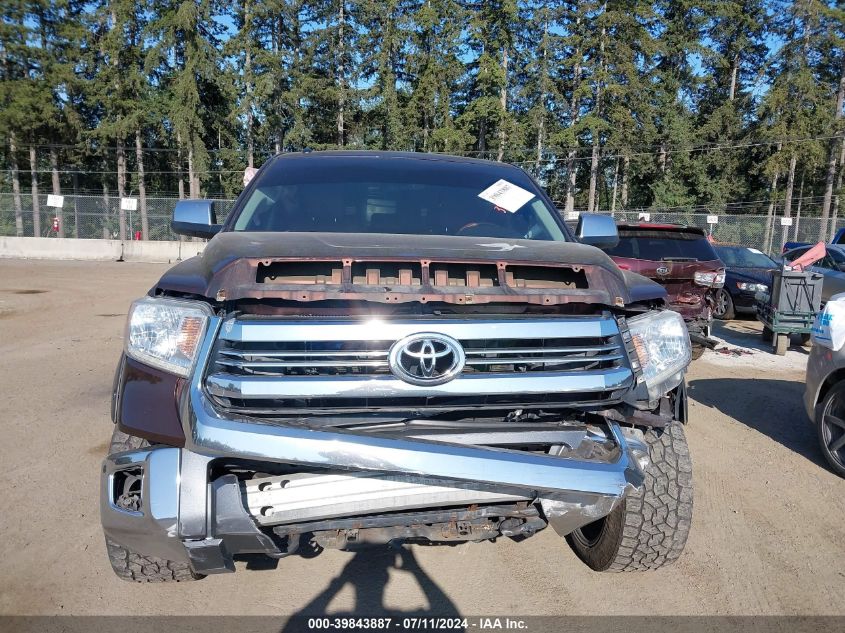 2016 Toyota Tundra Platinum 5.7L V8 VIN: 5TFAY5F19GX493821 Lot: 39843887