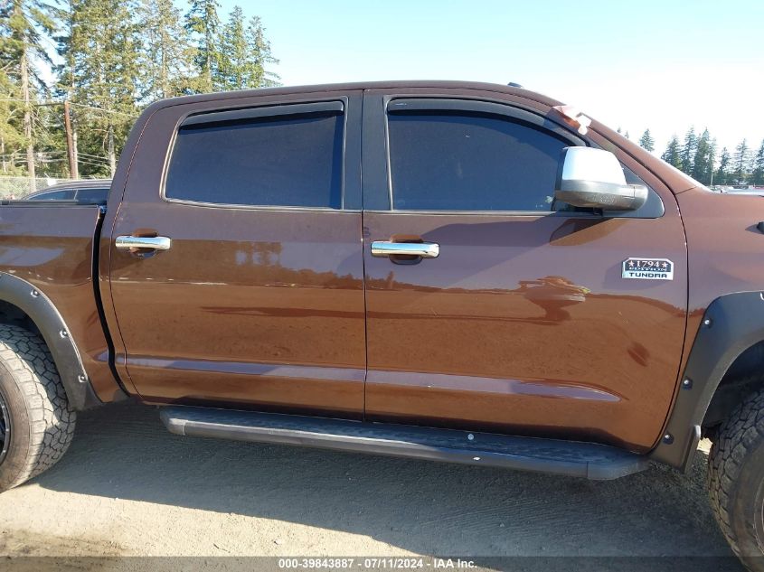 5TFAY5F19GX493821 2016 Toyota Tundra Platinum 5.7L V8