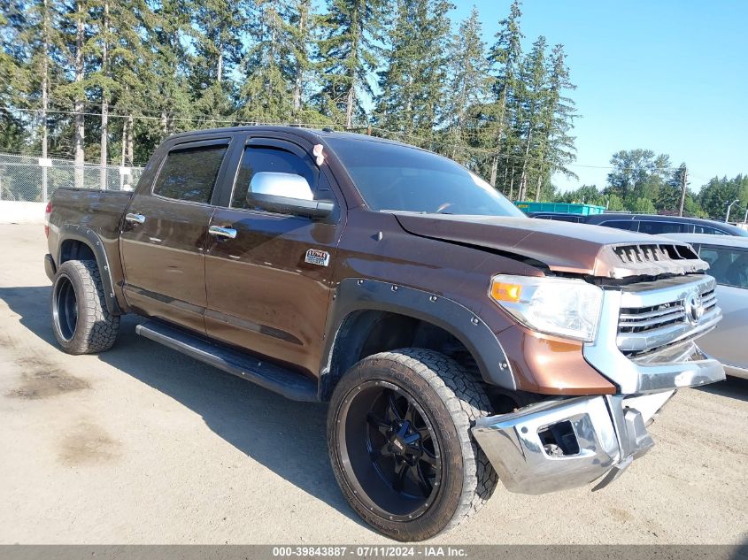 5TFAY5F19GX493821 2016 Toyota Tundra Platinum 5.7L V8