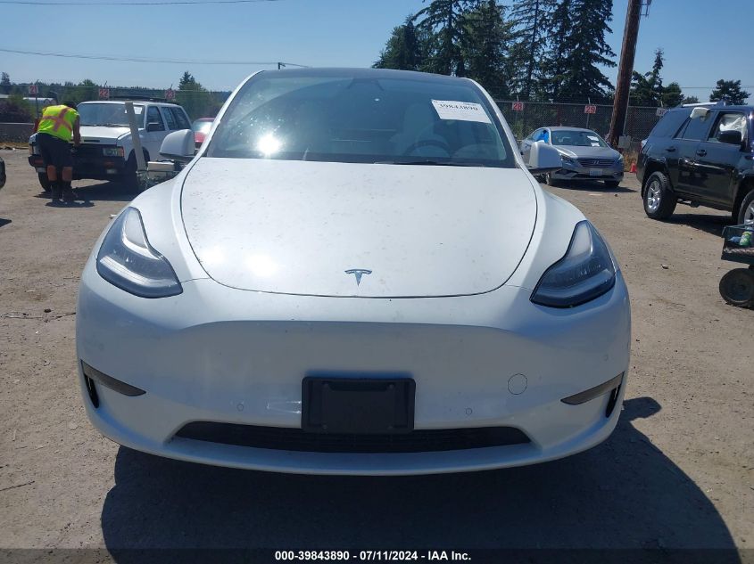 2021 TESLA MODEL Y STANDARD RANGE REAR-WHEEL DRIVE - 5YJYGDED8MF103997