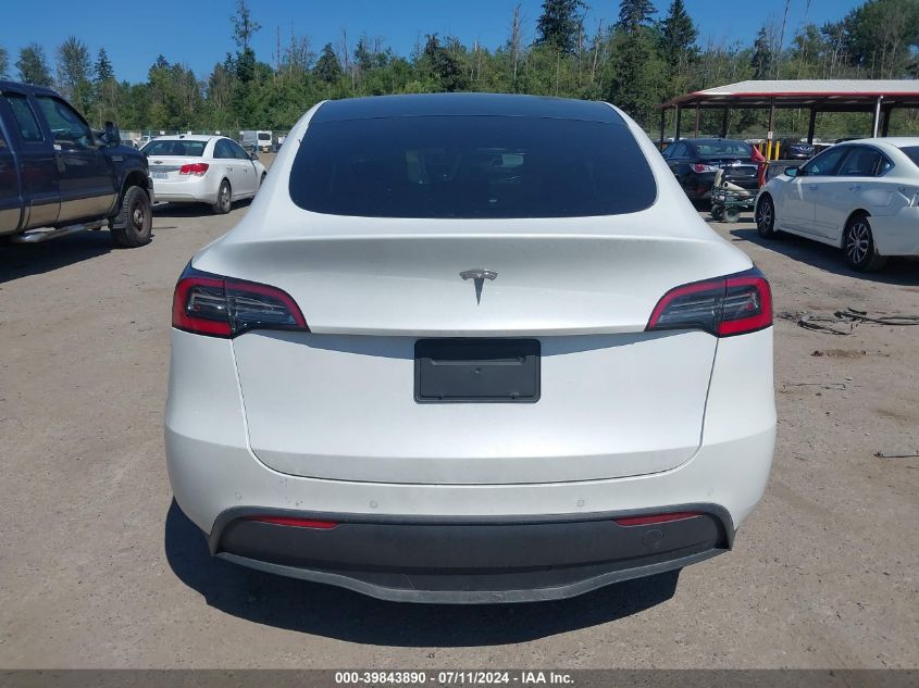 2021 TESLA MODEL Y STANDARD RANGE REAR-WHEEL DRIVE - 5YJYGDED8MF103997