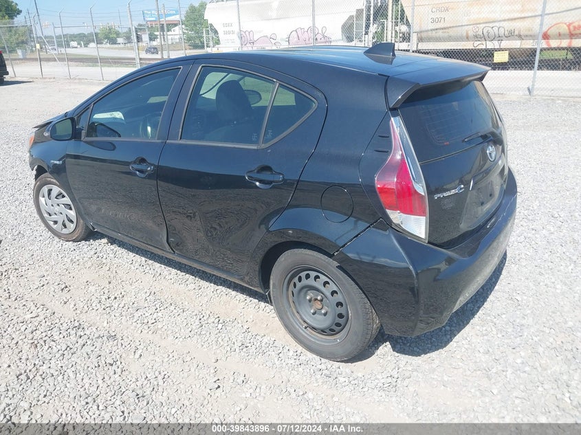 2015 Toyota Prius C Two VIN: JTDKDTB33F1113837 Lot: 39843896