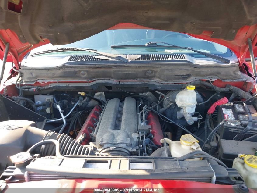 2005 Dodge Ram 1500 Srt-10 VIN: 3D7HA18H85G734538 Lot: 39843905