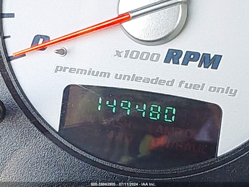 2005 Dodge Ram 1500 Srt-10 VIN: 3D7HA18H85G734538 Lot: 39843905