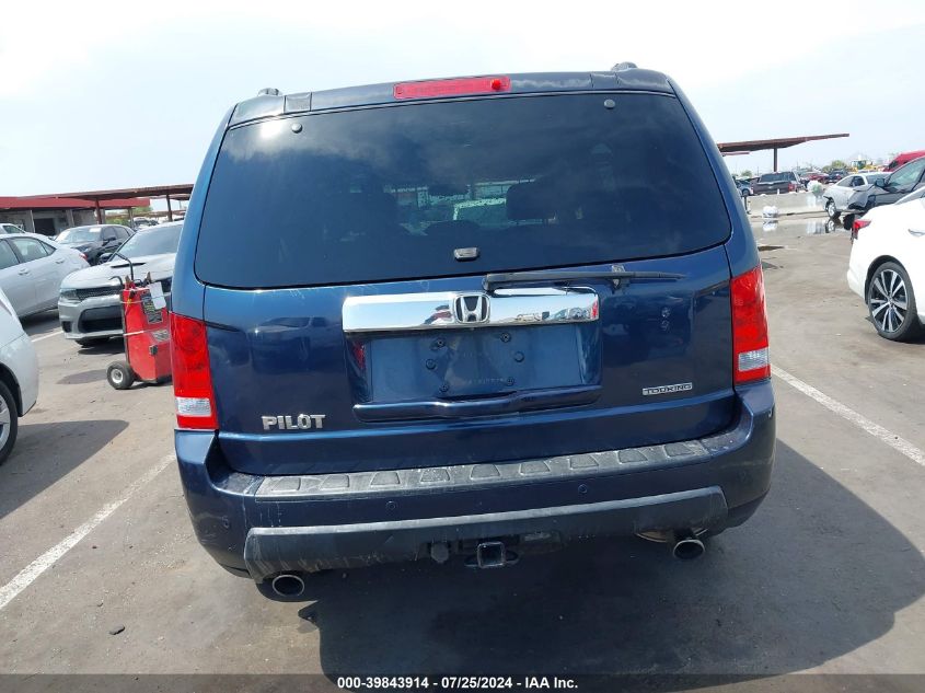 2010 Honda Pilot Touring VIN: 5FNYF3H86AB011178 Lot: 39843914