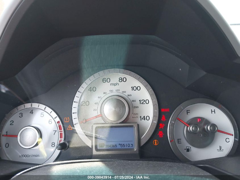 2010 Honda Pilot Touring VIN: 5FNYF3H86AB011178 Lot: 39843914