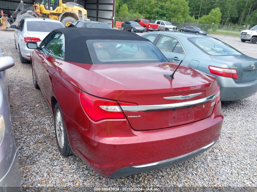 2013 Chrysler 200 Touring VIN: 1C3BCBEB6DN511554 Lot: 39843934