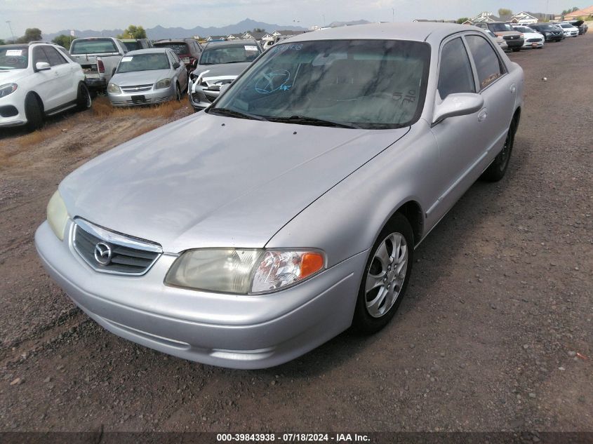 2002 Mazda 626 Lx VIN: 1YVGF22C325307114 Lot: 39843938