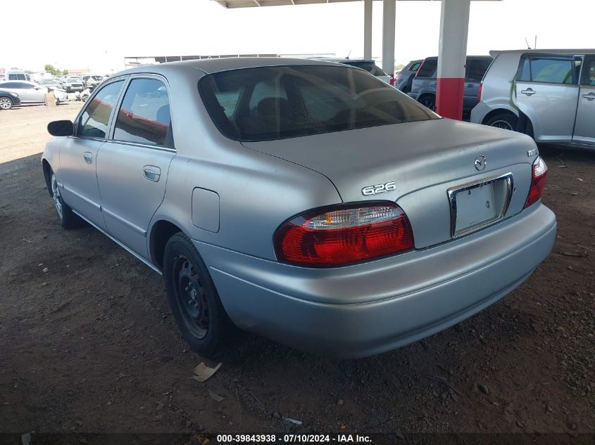 2002 Mazda 626 Lx VIN: 1YVGF22C325307114 Lot: 39843938