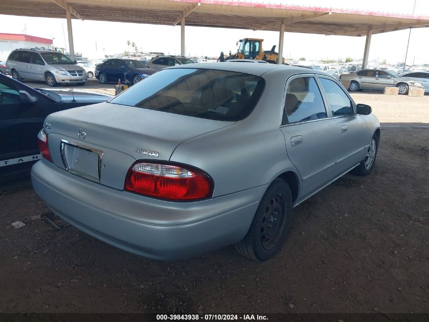 2002 Mazda 626 Lx VIN: 1YVGF22C325307114 Lot: 39843938