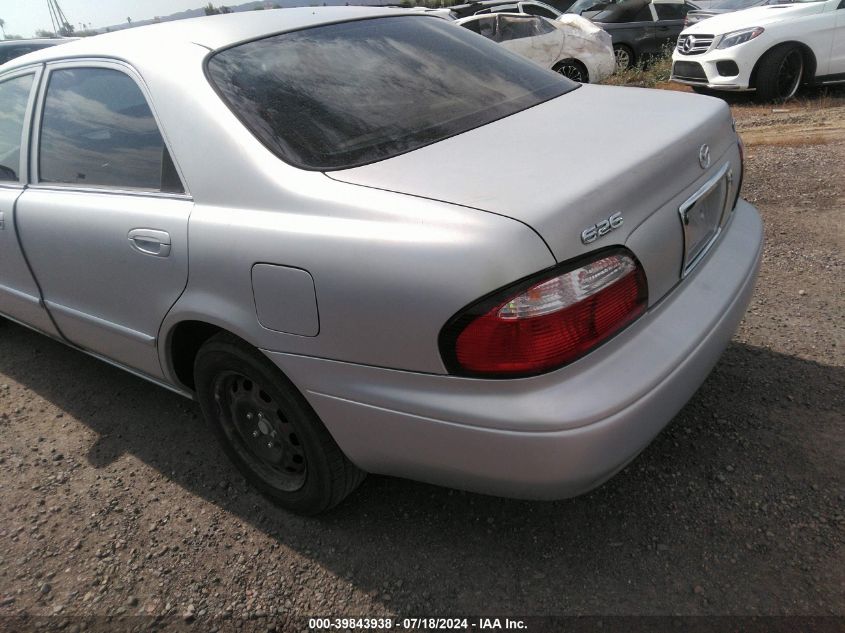 2002 Mazda 626 Lx VIN: 1YVGF22C325307114 Lot: 39843938