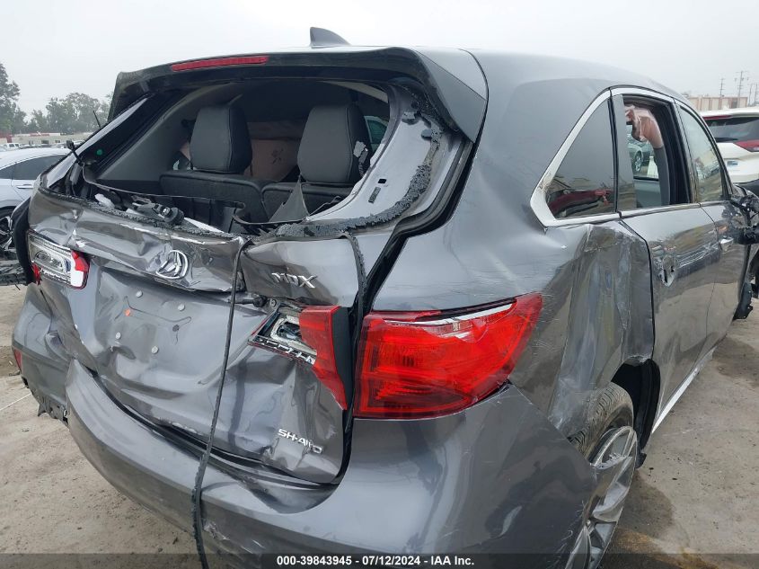 2017 Acura Mdx Technology VIN: 5FRYD4H51HB006755 Lot: 39843945