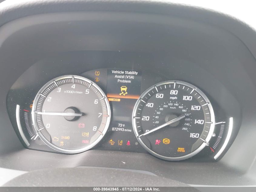 2017 Acura Mdx Technology VIN: 5FRYD4H51HB006755 Lot: 39843945