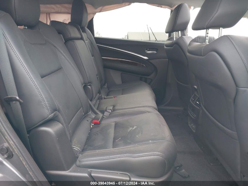 2017 Acura Mdx Technology VIN: 5FRYD4H51HB006755 Lot: 39843945