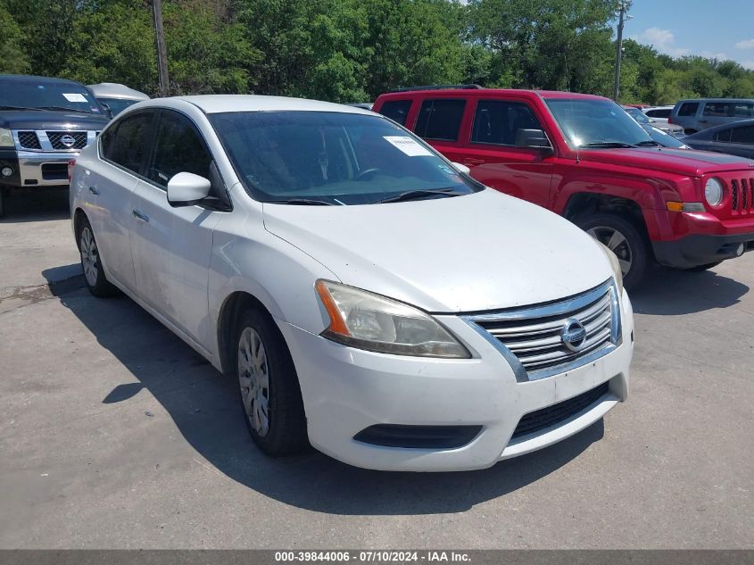 2014 NISSAN SENTRA S - 3N1AB7AP1EY253346