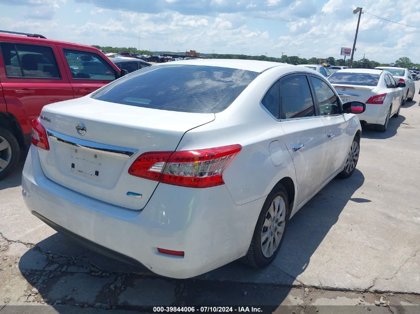 2014 NISSAN SENTRA S - 3N1AB7AP1EY253346