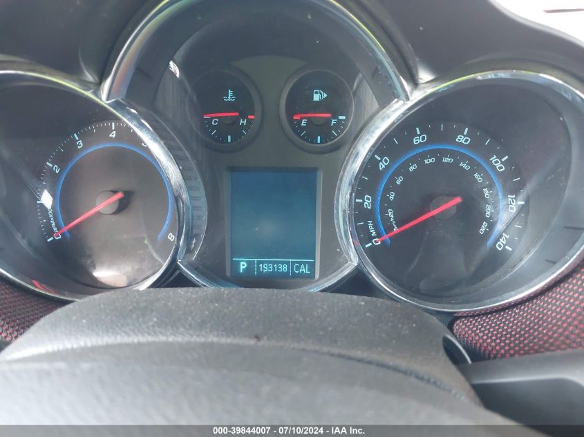 2011 Chevrolet Cruze 1Lt VIN: 1G1PF5S94B7226132 Lot: 39844007