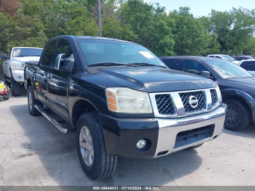 2005 Nissan Titan Se VIN: 1N6BA07B45N538656 Lot: 39844031
