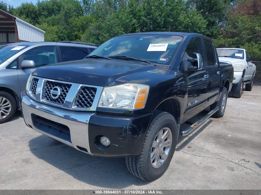 2005 Nissan Titan Se VIN: 1N6BA07B45N538656 Lot: 39844031