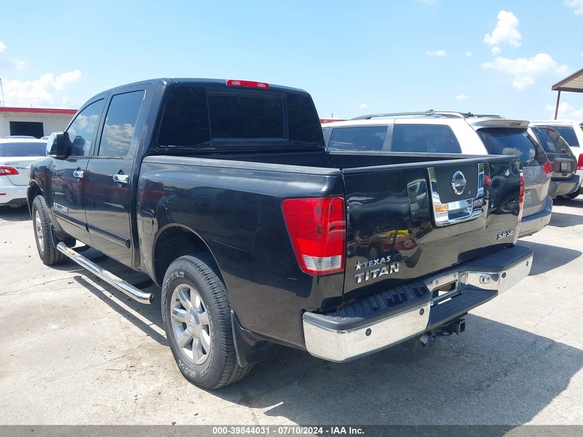 2005 Nissan Titan Se VIN: 1N6BA07B45N538656 Lot: 39844031