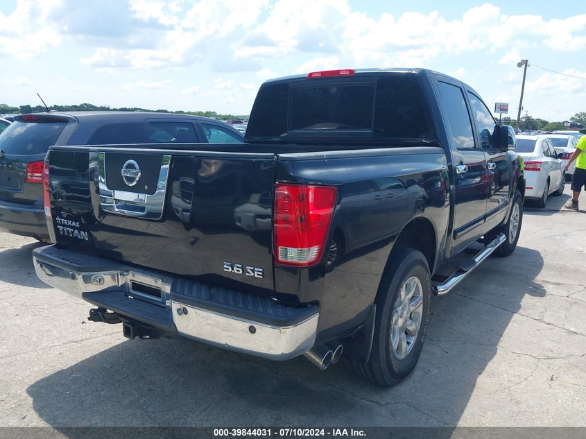 2005 Nissan Titan Se VIN: 1N6BA07B45N538656 Lot: 39844031